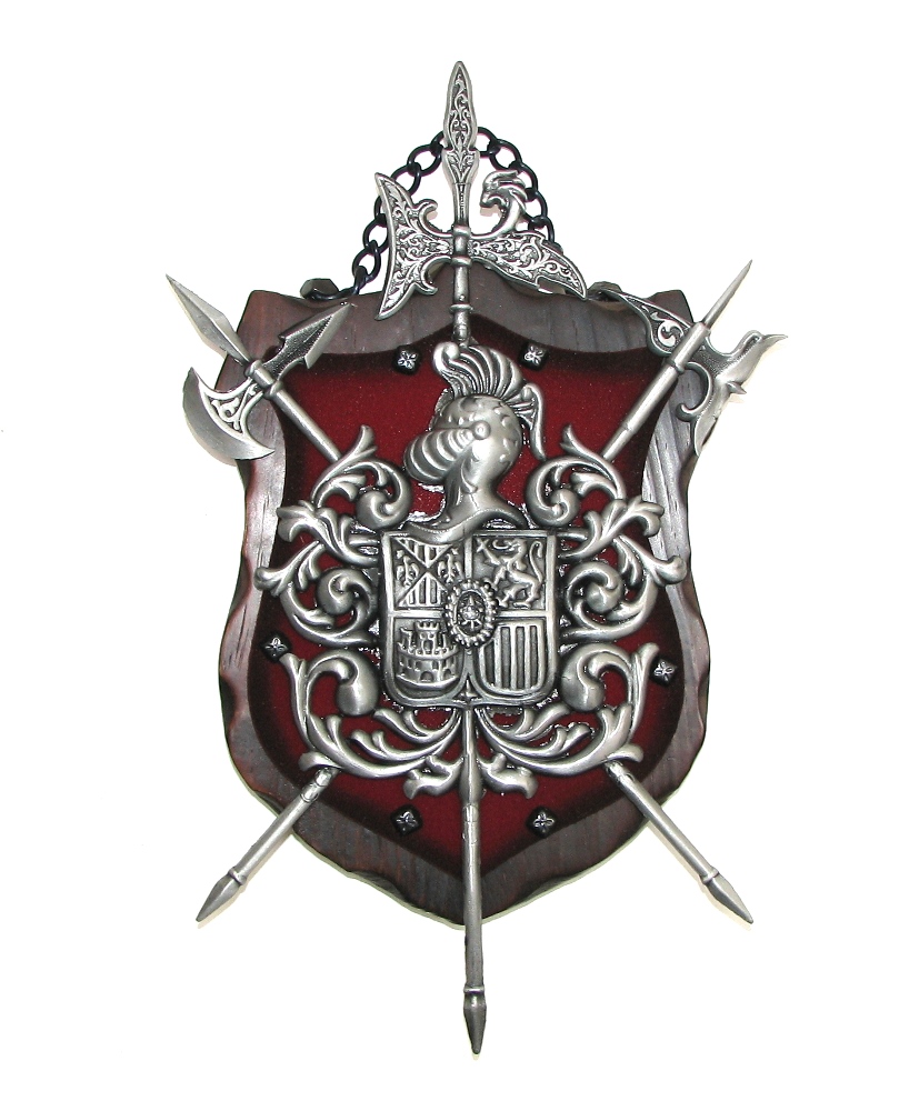 foto Erb na d�ev� - �ed� kov